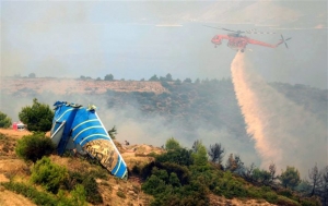 Κύπρος: Νεκρός πυροσβέστης στη μάχη με τις φλόγες στην περιοχή Ευρύχου