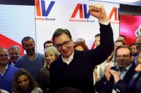 Σερβία: Συντριπτική νίκη Βούτσιτς στις προεδρικές εκλογές