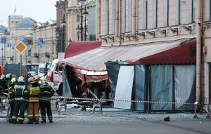 Ρωσία: Η στιγμή της έκρηξης στην Αγία Πετρούπολη (ΒΙΝΤΕΟ)