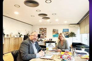 Συνεργασία Αντιδημάρχου Πολιτισμού με την Υφυπουργό Τουρισμού Έλενα Ράπτη για τον πολιτιστικό τουρισμό