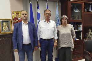 Συνάντηση με τον Δήμαρχο Παιονίας Κώστα Σιωνίδη είχε η Διοίκησητου Εργατικού Κέντρου Κιλκίς