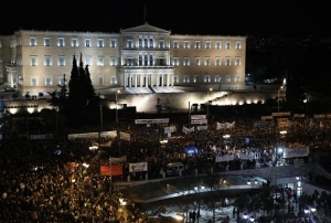 Παλλαϊκό συλλαλητήριο για το ελληνικό χρέος