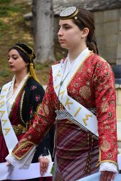 Γυναικεία Φορεσιά των "Αργοναυτών" Κιλκίς στις Εορτές Εξόδου του Μεσολογγίου