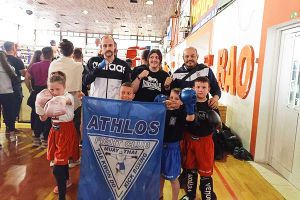 Στην αγωνιστική συνάντηση thess kick boxing της Θεσσαλονίκης ο Άθλος Κιλκίς