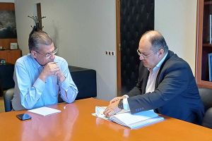 Εποικοδομητικές συναντήσεις Δημάρχου Κιλκίς στην Αθήνα για αθλητικές εγκαταστάσεις στο Σαλάτς, ψηφιακό μετασχηματισμό, καταρράκτες Μπέλες και Πολιτισμό
