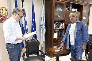 Ο Παναγιώτης Δεπούδης ορκίστηκε δημοτικός σύμβουλος Παιονίας