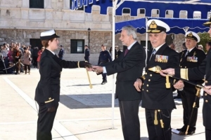 Τελετή ορκωμοσίας 79 νέων Σημαιοφόρων του Λιμενικού Σώματος