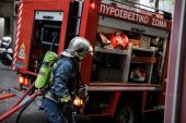 Θεσσαλονίκη: Φωτιά σε εν κινήσει όχημα με δύο επιβαίνοντες στο Κορδελιό