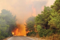 Χωρίς ενεργό μέτωπο η φωτιά στη Ζάκυνθο