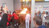 Συγκινητικές στιγμές κατά την άφιξη της Ολυμπιακής Φλόγας στο Ολυμπιακό Μουσείο (ΦΩΤΟ – ΒΙΝΤΕΟ)