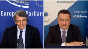 Τζιτζικώστας προς Σασόλι: «Οι Περιφέρειες και οι Δήμοι της ΕΕ φέρνουν πιο κοντά την Ευρώπη στους πολίτες της»