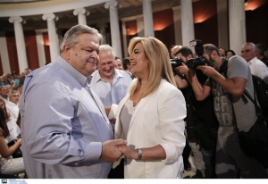 Συγχαρητήρια Φ. Γεννηματά σε Ευ. Βενιζέλο
