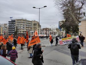 Θεσσαλονίκη: Στο ΥΜΑΘ η πορεία για το δυστύχημα των Τεμπών (ΒΙΝΤΕΟ)