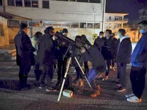 Αστροβραδιά στο 2ο Πειραματικό Γενικό Λύκειο Κιλκίς από τον όμιλο Αστροφυσικής του σχολείου