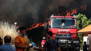 Δεύτερος θάνατος από τις πυρκαγιές στην Πορτογαλία: Ένας πυροσβέστης σκοτώθηκε σε τροχαίο