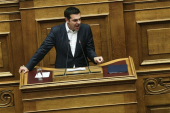 Ενημέρωση της Βουλής αναμένεται από τον Αλ. Τσίπρα για το Μακεδονικό