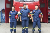 Δόκιμοι πυροσβέστες στην Π.Υ. Γουμένισσας