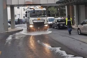 Απολύμανση στο Νοσοκομείο Κιλκίς σε συνεργασία με το δήμο
