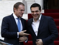 Συνάντηση Τσίπρα-Τουσκ εν όψει συνόδου κορυφής για προσφυγικό