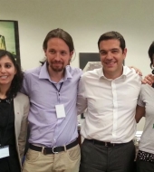 Στο πλευρό Τσίπρα ο αρχηγός του Podemos Πάμπλο Ιγκλέσιας