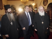 Π.Καμμένος: Συναντήθηκε με τον αρχιεπίσκοπο Αθηνών Ιερώνυμο