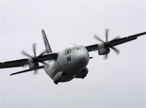 Ζημιά σε C-27J της Πολεμικής Αεροπορίας στο αεροδρόμιο της Σαντορίνης