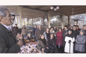 Στο Ξινό νερό Μεταλλικού έκοψε την πίτα του ο Περιβαλλοντικός Σύλλογος Περιπατητών