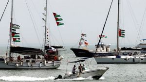 Αναχαιτίσεις σκαφών του νέου στόλου για τη Γάζα από τον ισραηλινό στρατό