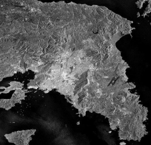 Η γη από το διάστημα: Η Αττική στο ραντάρ του δορυφόρου