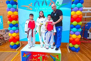 Ο Άθλος Κιλκίς στο φιλικό πρωτάθλημα Ταε κβο ντο Ήφαιστος-Άλμπατρος