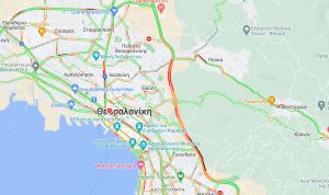 Θεσσαλονίκη: Δύσκολη και σήμερα η κατάσταση σε περιφερειακό και κεντρικούς δρόμους