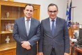 Συνάντηση Γ. Γεωργαντά με τον Υφυπουργό Υγείας - Πρόσκληση για επίσκεψη στο Νοσοκομείο Κιλκίς