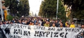 Οπαδοί της ΑΕΚ έκαψαν προεκλογικό περίπτερο του ΣΥΡΙΖΑ