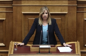 Γεννηματά: Πρέπει να πέσει το τελευταίο τείχος της Ευρώπης, στην Κύπρο