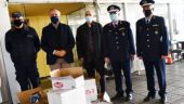 Μάσκες και αντισηπτικά στους τελωνειακούς σταθμούς Ευζώνων και Προμαχώνα από τον Θ. Καράογλου