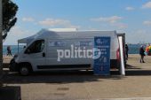 Θεσσαλονίκη: Αυτή είναι η κινητή μονάδα εμβολιασμού στη Νέα Παραλία (pics)