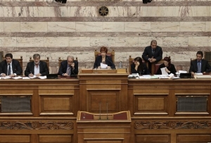 Βουλή: Καυγάς Χρυσής Αυγής - ΝΔ για τον Ελευθέριο Βενιζέλο