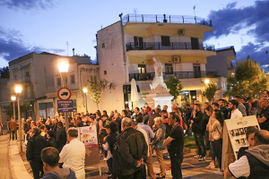 Γκουντενούδης: Μεγάλη συγκέντρωση στην Αξιούπολη και σκληρή γλώσσα κατά αντιπάλων