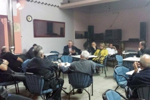 Στα Ρύζια με τους αγρότες για το αρδευτικό δίκτυο