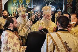 Πρώτη χειροτονία από το Σεβ. Δράμας κ. Δωρόθεο. Tο όνομα του οσίου Γεωργίου του ομολογητού σε νέο κληρικό