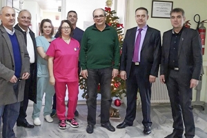 Πρωτοχρονιάτικες επισκέψεις Π. Τονικίδη στα νοσοκομεία