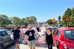 Πορεία φοιτητών στο ΑΠΘ κατά της παρουσίας της ΕΛΑΣ στο campus (pics &amp; vid)