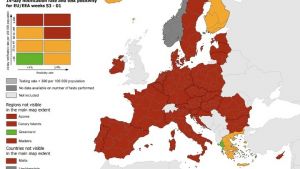 ECDC: Μοναδική ευρωπαϊκή χώρα με “πράσινες” περιοχές η Ελλάδα – Αισθητή η βελτίωση των επιδημιολογικών δεδομένων