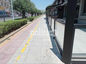 Θεσσαλονίκη: Με το… πλακάκι μετριέται ο ελεύθερος χώρος για τους πεζούς στην Αγγελάκη (ΒΙΝΤΕΟ &amp; ΦΩΤΟ)