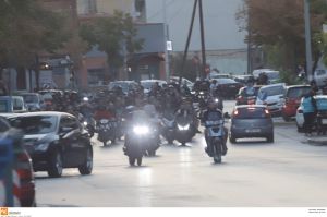 Θεσσαλονίκη: Μοτοπορεία οπαδών του ΠΑΟΚ σήμερα 28/1