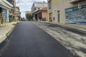 Ασφαλτοστρώνονται  οι οδοί Παπαθεοφίλου, Αγίου Τρύφωνος, Στενημάχου, καπετάν Γαρέφη και η πάροδος Μακούλη