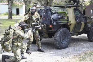 Βούλγαροι στρατιώτες συμμετείχαν σε εκπαιδευτική άσκηση στο Κιλκίς