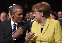 Στο Βερολίνο ο Ομπάμα - Κοινή συνέντευξη με Μέρκελ μετά τη συνάντησή τους (live) - Την Παρασκευή η μίνι Σύνοδος Κορυφής