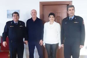 Συνάντηση του Αντιπεριφερειάρχη Ανδρέα Βεργίδη με τον νέο Διοικητή Πυροσβεστικών Υπηρεσιών ν. Κιλκίς