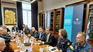 Το έργο του Fly Over προχωρεί με άλματα και τα χρονοδιαγράμματα τηρούνται απόλυτα, δήλωσε ο ΥΜΑΘ Κώστας Γκιουλέκας